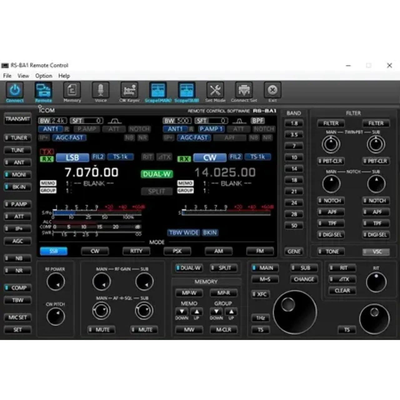 RS-BA1 V2 Logiciels - ICOM